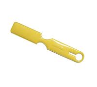Semme Set di Etichette per Bagagli Facile Identificazione e Personalizzazione - Elegante Identificatore di Bagaglio Smarrito per Viaggi, Affari e (YELLOW)