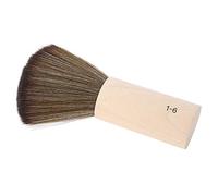 Semme Spazzola in Legno per Collo Barbiere Setole Morbide Scopa Capelli per | manico in legno morbido per capelli sciolti su collo e viso, adatto per tastiere salone, a casa e in viaggio