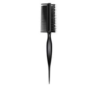 Semme Spazzola per Capelli a Coda di Topo con Pettine a Denti Fini su Entrambi i Lati per Sezionare la Riga con Setole in Nylon con Impugnatura Ergonomica