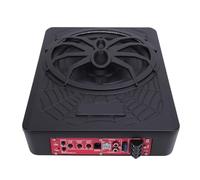 Semme Subwoofer per Auto Alimentato Sotto il Sedile Sottile da 10 Pollici e 800 W con Luce Ambientale a LED Migliore Esperienza in Auto (COLORFUL)