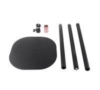 Semme Supporto da Pavimento per Proiettore Staffa Telescopica da 31,5 a 63 Pollici per Proiettori e Fotocamere a Vite Universali da 4 Pollici