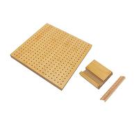 Semme Tavola per Bloccare l'uncinetto con 6 Spilli Facili da Usare | Strumento Artigianale Riutilizzabile in Legno Sintetico per Principianti Ed Appassionati (albero sintetico)