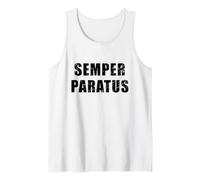 Semper Paratus - Frase Latina Che Significa Sempre Pronto Canotta