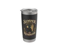 Semper Reformanda Martin Lutero Bicchiere termico in acciaio inox doppia parete
