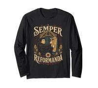 Semper Reformanda Martin Lutero Maglia a Manica
