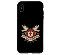 SEMPER REFORMANDA - Teologia cristiana riformata - Vintage Custodia per iPhone XS Max
