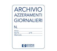 Semper SEZA0018A Cartella Archivio Azzeramenti di Cassa