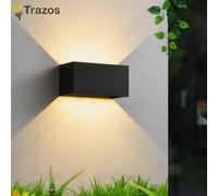 Semplice applique da esterno a LED per interni all'aperto Villa balcone corridoio corridoio impermeabile applique da parete per esterni luce per porta d'ingresso