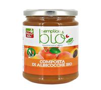 Semplice & Bio - Composta di Albicocche Bio, 320 grammi