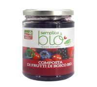 LA FINESTRA SUL CIELO Semplice & Bio - Composta di Frutti di Bosco Bio, 320 grammi