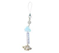 Semplice catena per telefono con ciondolo a forma di luna e stella, in acrilico anti-smarrimento, gioiello regalo, As show, Plastica, Nessuna pietra preziosa