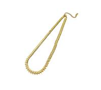 Semplice collana di grano delicata collana di grano con fascino sofisticato per stili senza sforzo giorno per notte lusso minimalista, Misura unica, come descritto, come descritto
