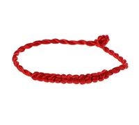 Semplice corda rossa intrecciata braccialetti della cabala fortunata per la protezione buona fortuna per il successo Amuleto gioielli decorazione Gi per le donne regali di amicizia per le donne rosso