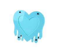 Semplice cornice per foto da scrivania a forma di cuore a forma di cuore, decorazioni per anniversario, regalo per fidanzato, compleanno, la sua fidanzata, a forma di cuore, immagine da tavolo giorno