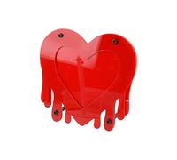 Semplice cornice per foto da scrivania a forma di cuore a forma di cuore, decorazioni per anniversario, regalo per fidanzato, compleanno, la sua fidanzata, a forma di cuore, immagine da tavolo giorno