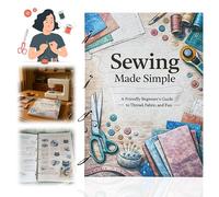 Semplice Cucito: Oltre 1000 Note di Cucito Gratuite, Modelli Facili per Principianti, Libro Intuitivo per Imparare a Cucire, Guida Completa a punti, tessuti e tecniche
