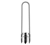 Semplice da usare per rimuovere i nuclei di verdure da cucina domestica, essenziale in acciaio inox, strumento di rimozione di frutta e verdura