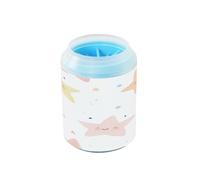 Semplice e minimalista stella riutilizzabile per cani con spazzola in silicone morbido essenziale per tutti i proprietari di animali domestici per cani di taglia piccola, media e grande, gatti