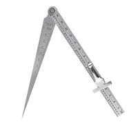 Semplice e ragionevole in acciaio inox saldatura conico calibro spessimetro foro ispezione righello cono calibro