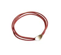 Semplice ed alta elasticità Corda per capelli Anello per capelli Testa in metallo Corda Accessori per capelli Molto pratico e popolare