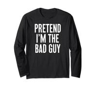 Semplice Facile Pretend I'm The Bad Guy Costume di Halloween Maglia a Manica