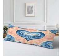 Semplice Federe Cuscino Letto Amore Copricuscini Divano 50x150, Cod20 | Velluto Copri Cuscino Letto Rettangolari Doppia Faccia Stampa Federe Eerniera Invisibile Cuscini per Divano Soggiorno Letto