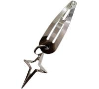 Semplice Fermaglio per capelli antiruggine Croce Clip Punk Clip laterale Barrettes Accessori per capelli sottili Gioielli per capelli Regalo