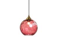 Semplice lampada a sospensione in vetro leggero tavolo da pranzo a sospensione Lampada in stile europeo camera da letto lampadari da comodino barre scrivania davanti al negozio di cassa cassa villa