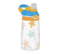 Semplice Minimalista Star Sport Bottiglie di Acqua con Coperchio Maniglia Portatile 16oz Tazza per Scuola Ragazzi Ragazze termo para agua fria