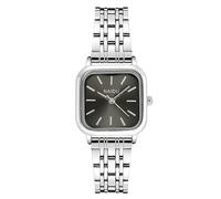 Semplice Moda LED Multiplexer Elettronico Orologio Impermeabile a Forma di Cuore Numero Giallo Pigro In Acciaio Inox Mesh Belt Retrattile Fibbia Magnetica Orologio Da Donna, Nero