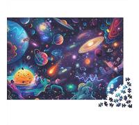 Semplice ricerca Puzzle 1000 Pezzi In Spazio colorato cartone Extra SpessoUn Puzzles Per Impossibile Difficile Arduo StimolanteIdeale Per Office Break PuzzleRegali Per Le DonneRegali Per Gli Uomini 5