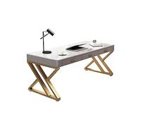 Semplice Rock Slab Desk Tavolo moderno da tavolo for PC Scrivania semplice Scrivania da studio for la casa Scrivania da studio for camera da letto Banco da lavoro for ufficio Tavolo for PC Scrivere(10