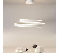 Semplice sala da pranzo decorazione lampada sospesa lampada da letto calda illuminazione lampadario personalità arte arte luce a sospensione industriale a soffitto acrilico luce, luci da parete, luce