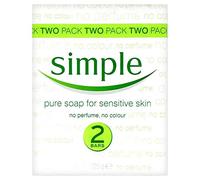Semplice sapone puro per Sensibile Soap 125g (confezione da 2)