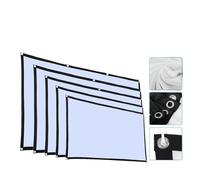 Semplice Schermo del Proiettore Proiezione Portatile Tenda di Stoffa Home Cinema Ufficio Film All'aperto 60/72/84/100/120/150 pollici HD Display(100 inch)