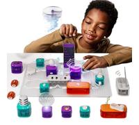 Semplice Scientifica Kit Elettronico For Principianti Con Circuito Science Can Circuits Con 80 Esperimenti Giocattolo Elementare Ingresso