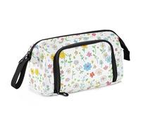 Semplice Summer Little Bloom - Astuccio grande con manico, per bambini, per il rientro a scuola