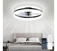 Semplice telecomando per ventilatore da soffitto a LED con regolazione infinita 6 livelli di velocità del vento Ventilatore lampadario soggiorno camera da letto