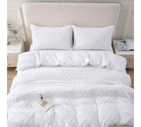 Semplice tessuto per la casa spazzolato in stile crema jacquard tridimensionale a spina di pesce a rombo - nappa con fiori recisi ondulati a forma di ondulato con fiori recisi a scacchi federa per bia
