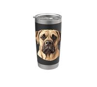Semplice Vecchio Mastino Inglese Amante Del Bicchiere termico in acciaio inox doppia parete