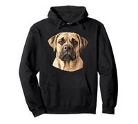 Semplice Vecchio Mastino Inglese Amante Del Felpa con Cappuccio