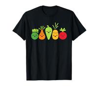 Semplice verdura vegetariana Umorismo, simpatiche verdure Maglietta
