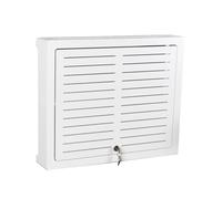 Semplice Wifi Wall Rack Box Internet Router Mensola Cavo Filo Spina a Muro Bordo Mensola Wi-Mounted WiFi Router Storage Box Presa Schermatura Filo di Finitura Scatola di Filo di finitura,
