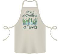Semplicemente Distratta Da Piante Botanist Divertente Cotone Grembiule 100%