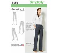 Semplicità 8056 Pantaloni E Shorts Da Donna Modello Taglie 10-18 E 20W-28W