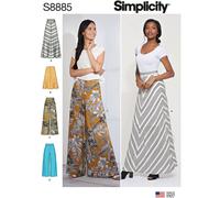 Semplicità 8885 Gonne E Pantaloni Modello Da Cucire Taglie 6-14 E 14-22