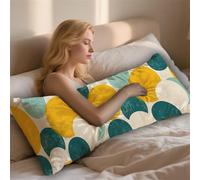 Semplicità Cuscino per Dormire Laterale 50x180cm Cuscino Lungo per Dormire sul Fianco Per Gravidanza e Sostenere la Maternità, Pillow Gravidanza Pianura Cuscini Corpo Federe Cuscini Divano LYD-828