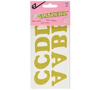 semplicità - Tavole Bumper, Lettera A di Progettazione con Glitter, Colore Dorato