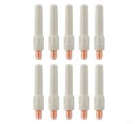 Semplifica il tuo flusso di lavoro Ottieni il nostro esclusivo set di dieci punte per saldatura antiaderenti progettate per l'uso su uno strumento standard per 15AK per MIG