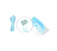 Semplifica il tuo processo di decorazione con questo kit fai da te per acchiappasogni con elementi essenziali di artigianato (blu)
